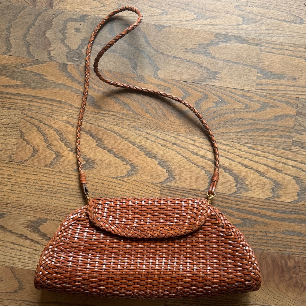 Vintage Tan Shoulder Bag